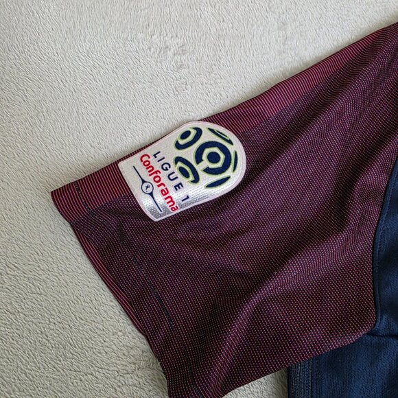 Paris Saint Germain Jersey Mens XL Blue Nike Dri Fit Ligue 1 Soccer Mbappe 29 - Picture 5 of 13